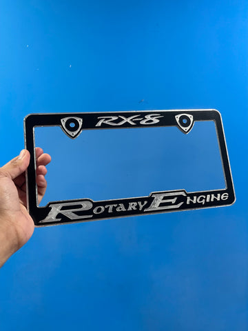 RX8 License Plate Frame