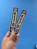 KE70 Engine Bay Crossmember Bolt Plate Corolla 1.8 1.6 KE70 AE86 Paint Saver Frame Rails