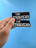 13B Housing Logos Rotary Mazda