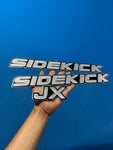 Suzuki Sidekick JX Emblems