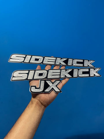 Suzuki Sidekick JX Emblems