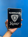 Suzuki Samurai Rotary Trunk Spare Delete Plaque