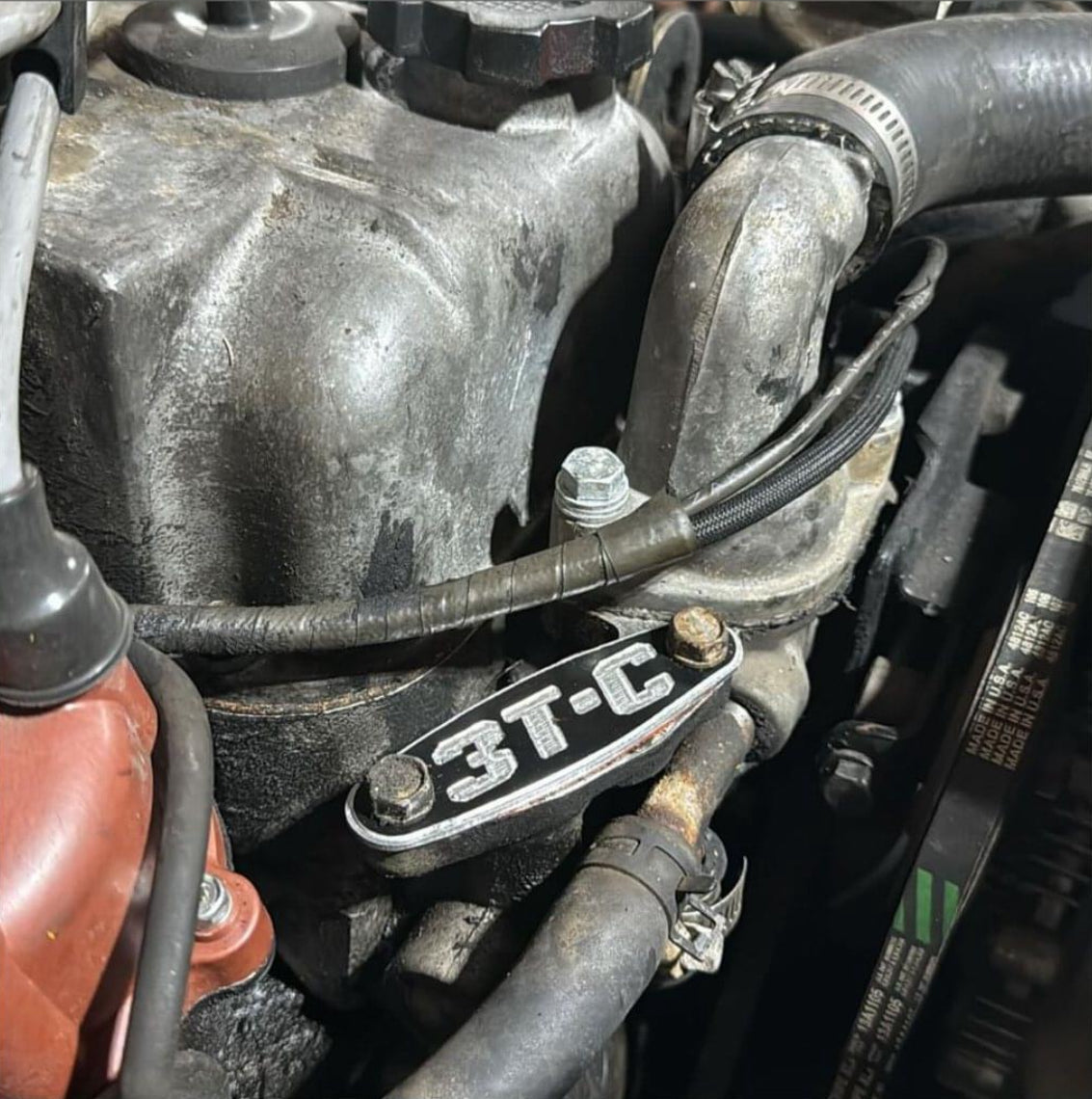 Toyota 3TC Block off Plate – Breton Performance Engineering