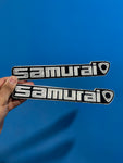 Samurai Rotary Custom Fender Emblems