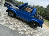 Suzuki Samurai 1.3L Turbo Grille and A-Pillar Emblems