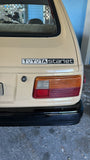 Starlet Trunk Emblem Toyota