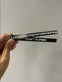 Intake Manifold Logo Plaque Custom TEXT 20B Cosmo