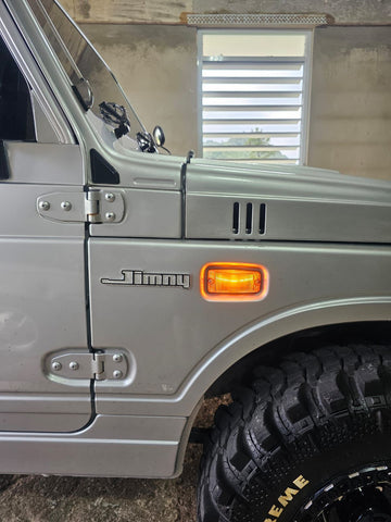 Jimny Samurai Fender Emblems Pair OEM Style