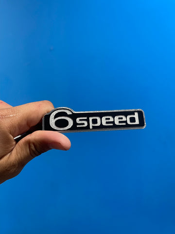 6 Speed Badge Toyota KE70 Punto 8