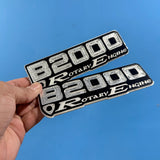 Mazda B2000 Rotary Fender Emblems