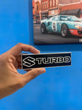 Logo emblem Samurai Turbo for Skunk2 Intake