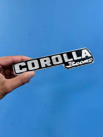 Corolla Beams Rear Emblem 1.8 punto8