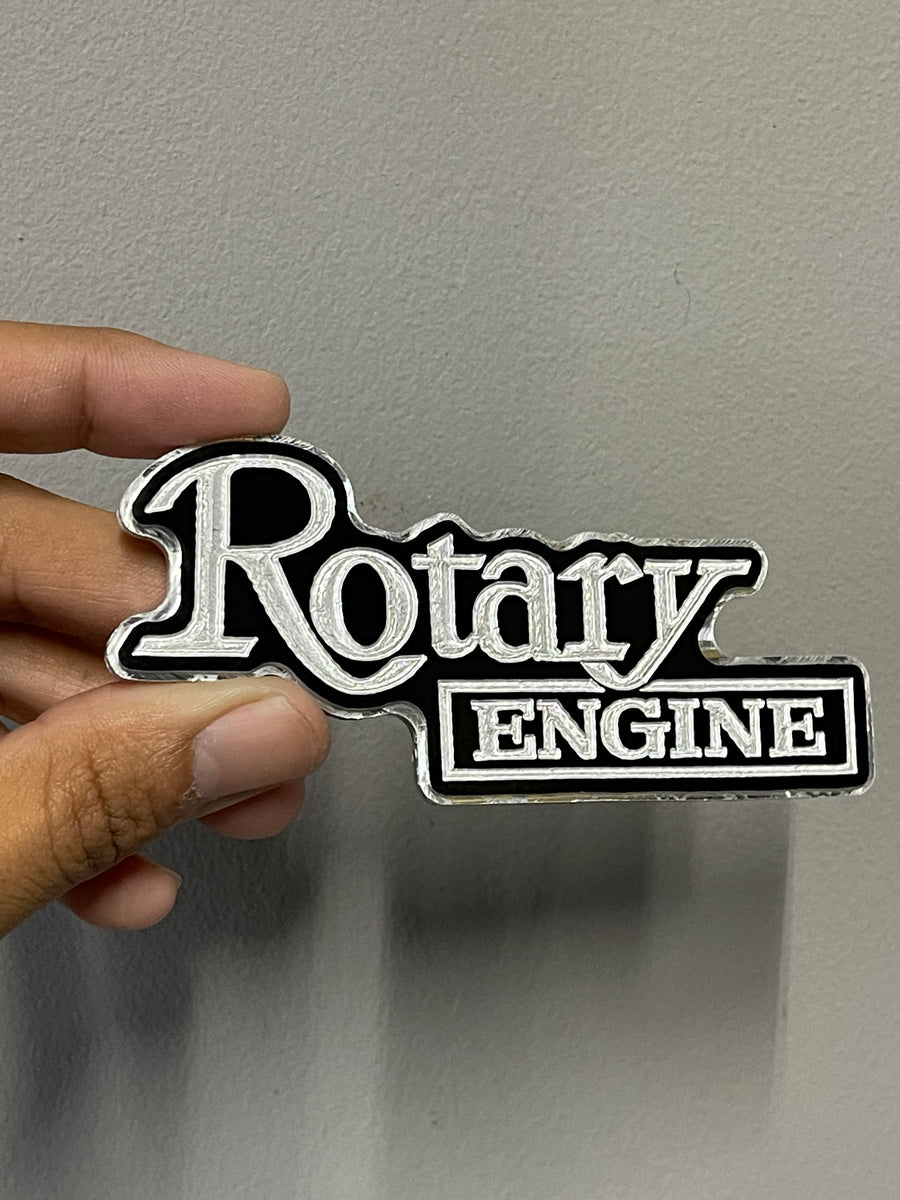 Rotary Engine Badge Emblem – Breton Performance Engineering